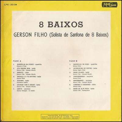 Gerson Filho - Solista de Sanfona de Oito Baixos